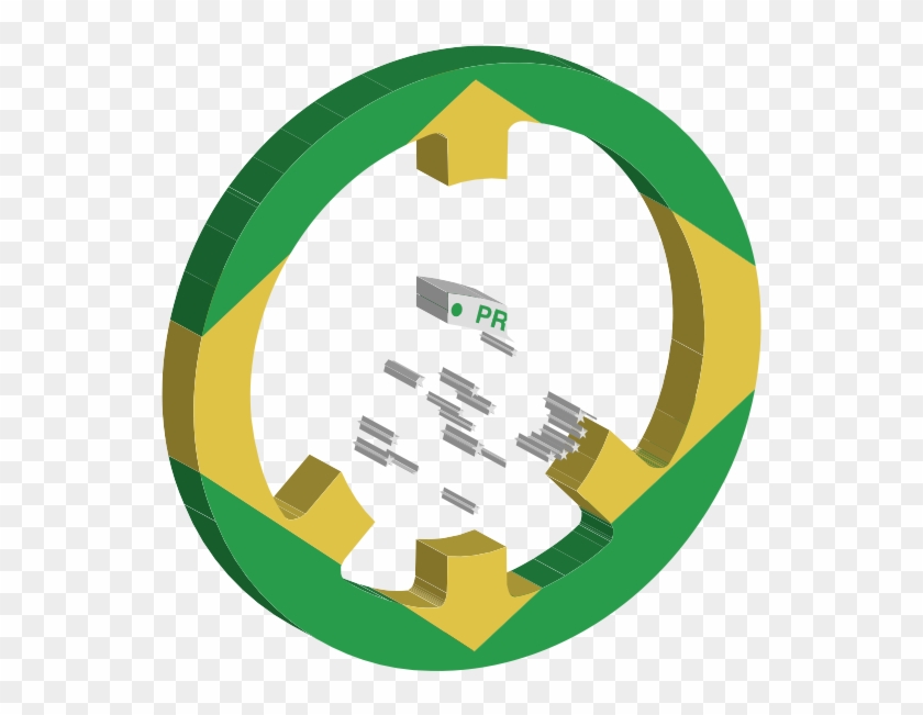 Scalable Vector Graphics Svg Brasil Flag Peace Symbol - Illustration #394908