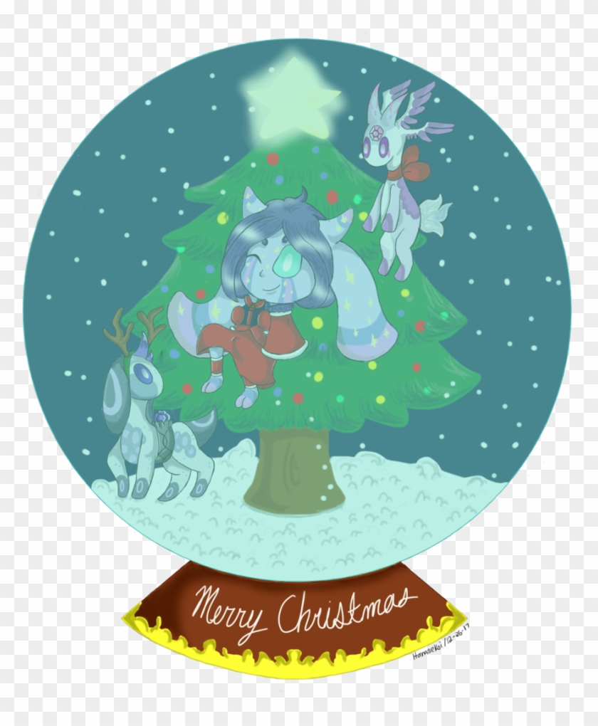 Christmas Snowglobe~ By Hanasekoi - Cartoon #394934