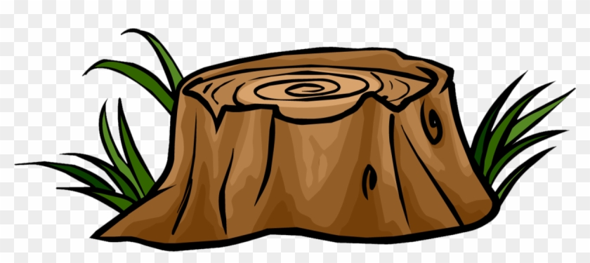 Tree Stump Trunk Stump Grinder Clip Art - Stump Clip Art #395035