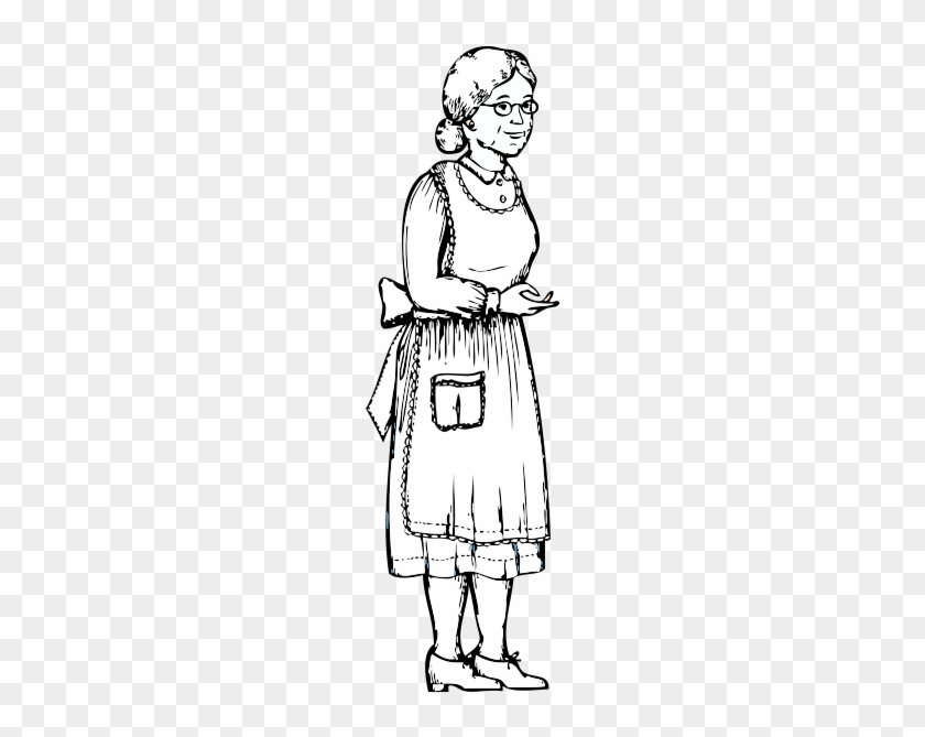 Outline Png Images - Grandma Clip Art #395050