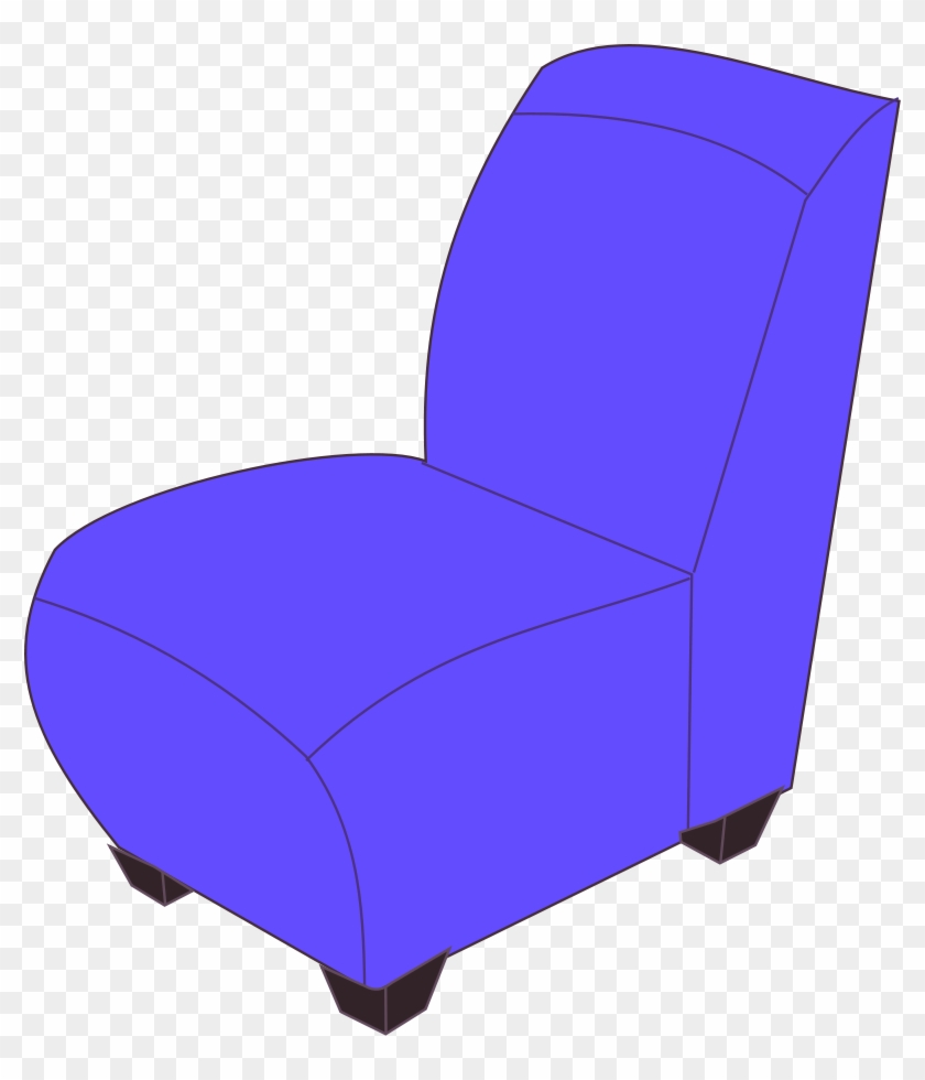 Chair Clipart, Vector Clip Art Online, Royalty Free - Clipart Of Soft Objects #395099