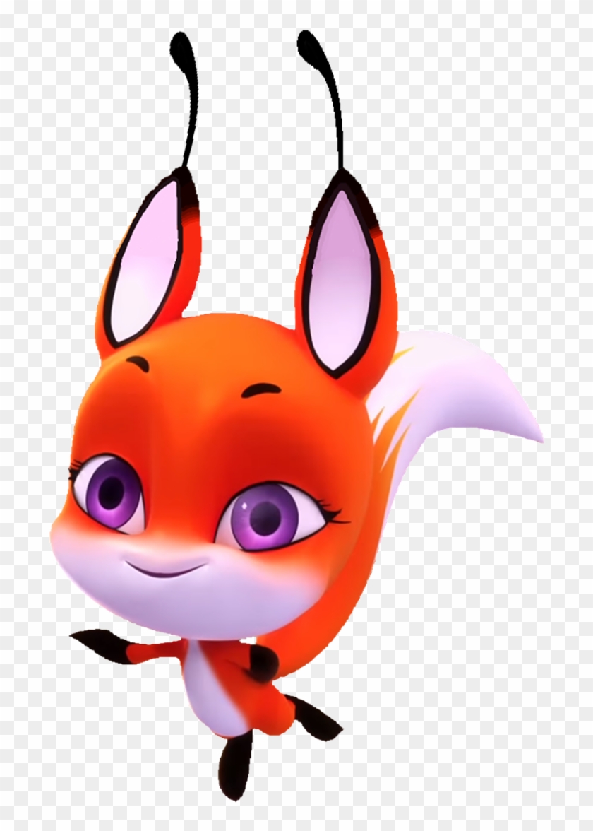 Trixx Nick Promo Art - Miraculous Ladybug Fox Kwami #395105