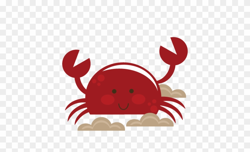 Cute Crab Svg Cut File For Scrapbooking Crab Svg Cut - Scalable Vector Graphics #395191