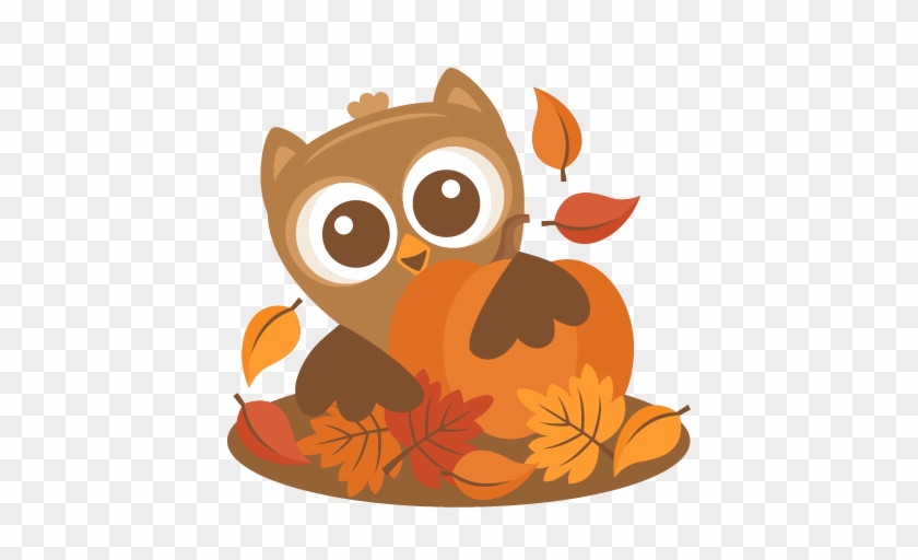 Hoot Clipart Autumn Owl - Miss Kate Cuttables Fall #395196
