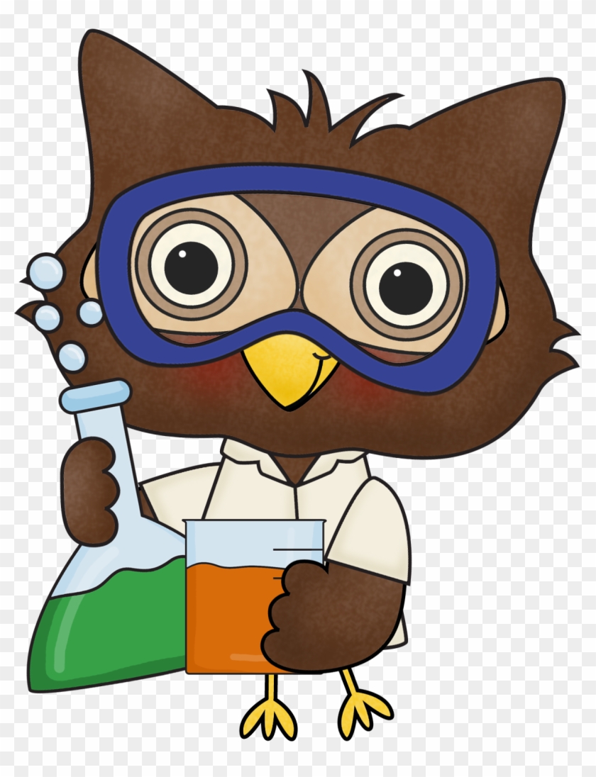 Science Clipart Owls - Owl Clip Art Science #395208