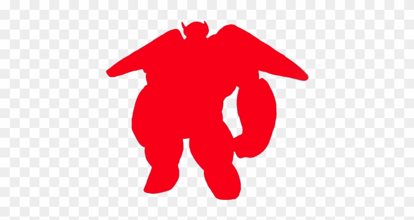 Baymax, Les Nouveaux Heros, Hero 6, Cricut, Silhouettes, - Big Hero 6 Silhouette #395243