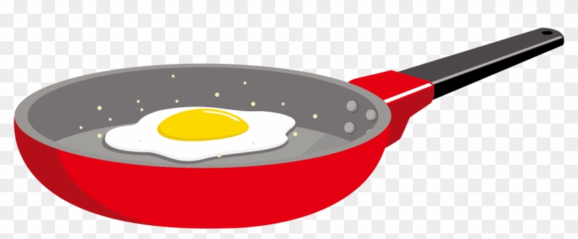 Fried Egg Omelette Frying Pan Kitchen - Frying Png #395291