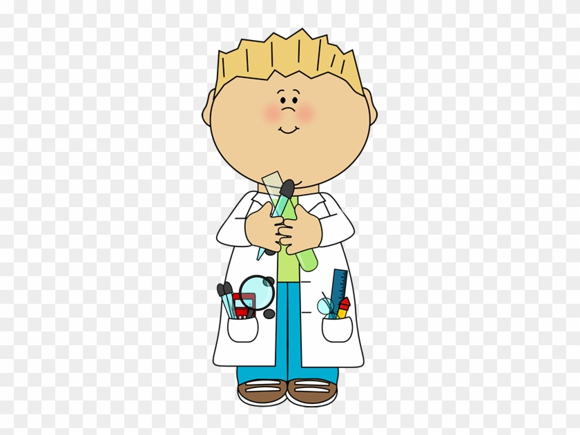 Girl Clipart - Mycutegraphics Scientist #395362