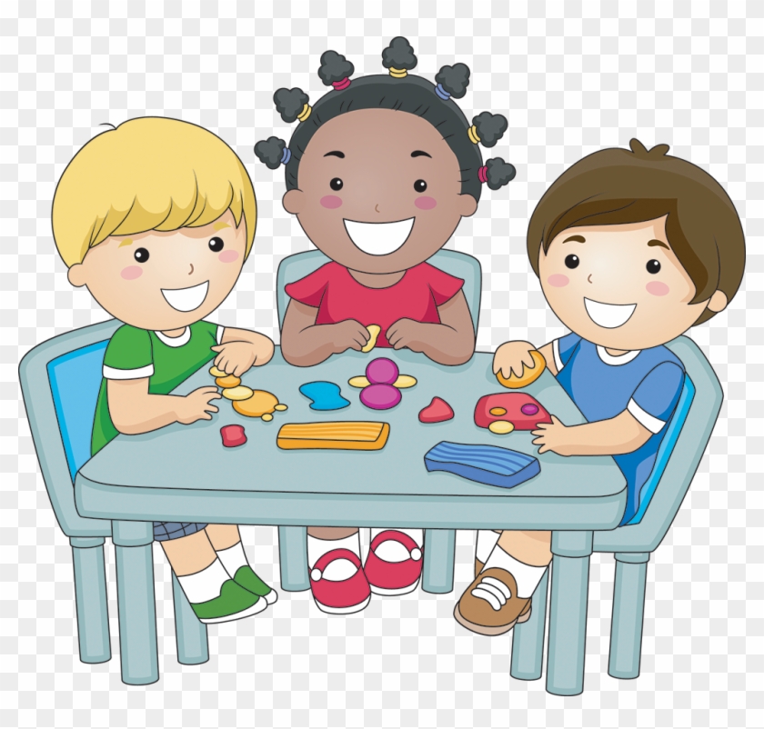 Top 78 Preschool Clip Art - Table Activity Clip Art #395368