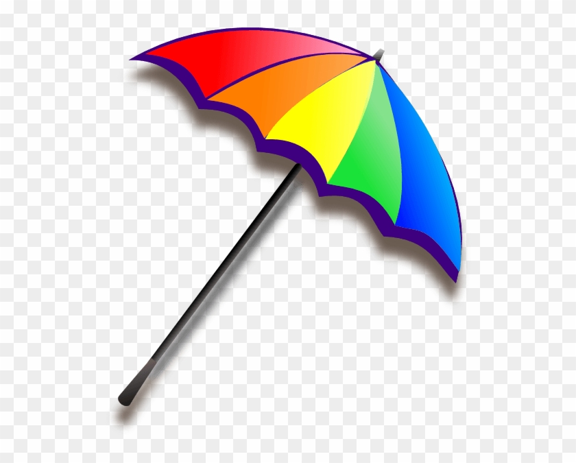 Beach Clipart Unbrella - Beach Umbrella Clip Art #395426