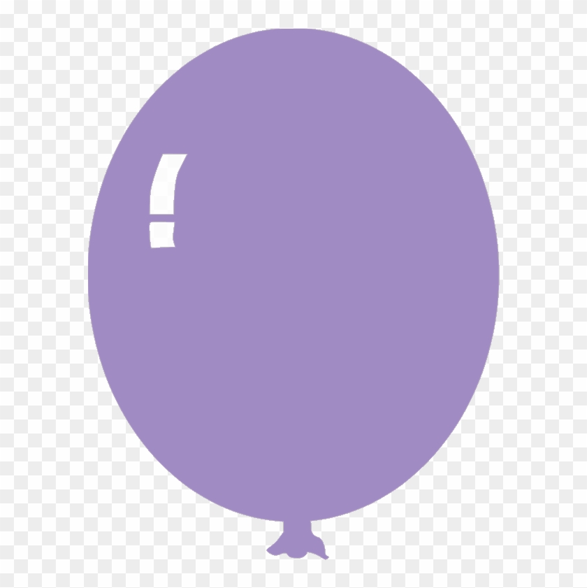 Balloon Clipart Lavender - Numero 6 #395448