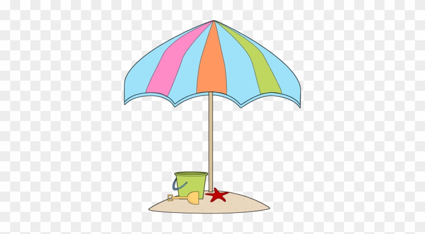 Summer Sand Clip Art - Umbrella #395467