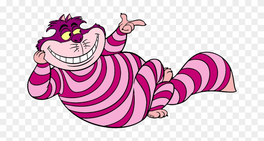 Alice In Wonderland Cat Clipart Collection - Alice In Wonderland Cheshire Cat Pointing #395535