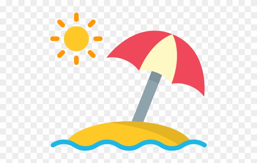 Sun Umbrella Free Vector Icon Designed By Freepik - Plage Picto #395543