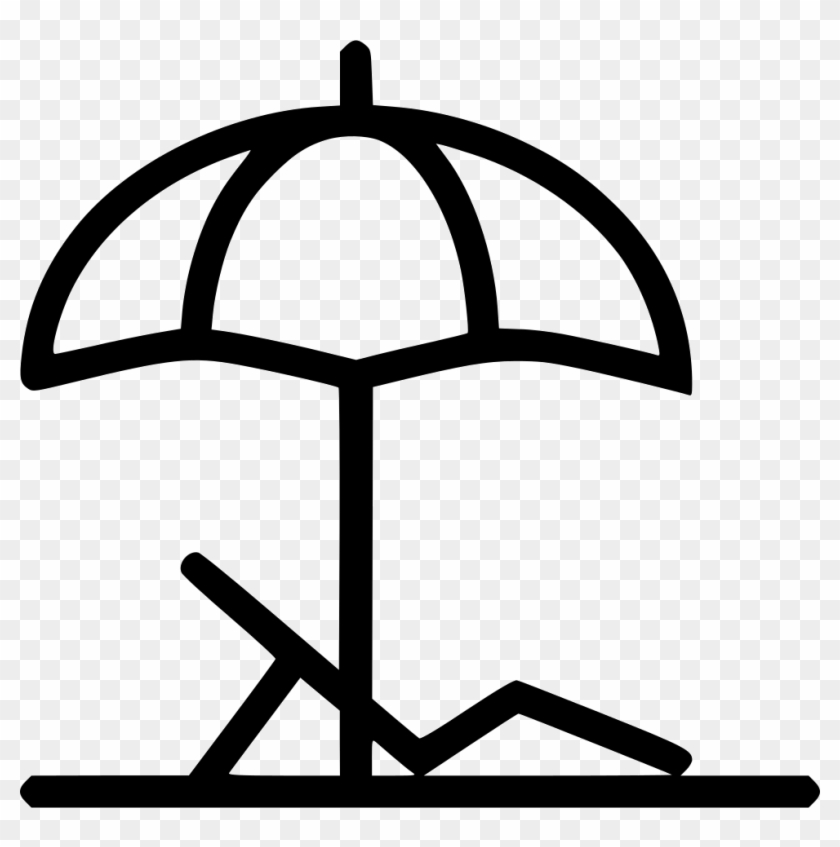 Beach Umbrella Trip Island Chair Comments - Beach Umbrella Icon Png #395610