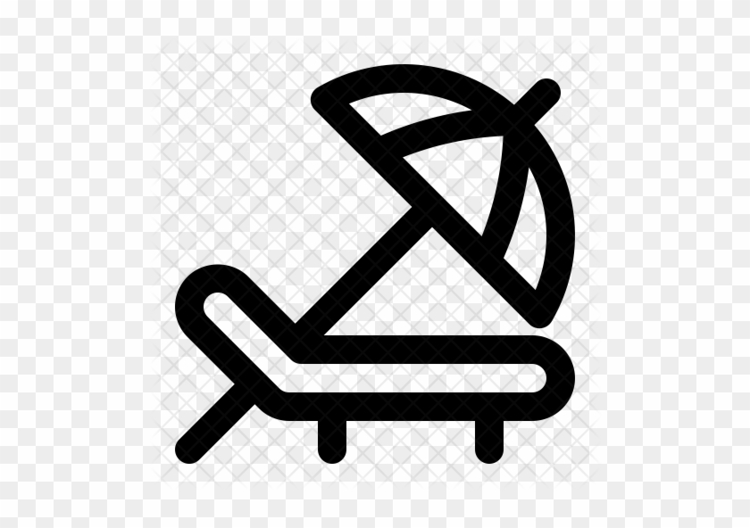 Beach Chair Icon - Vacation #395628