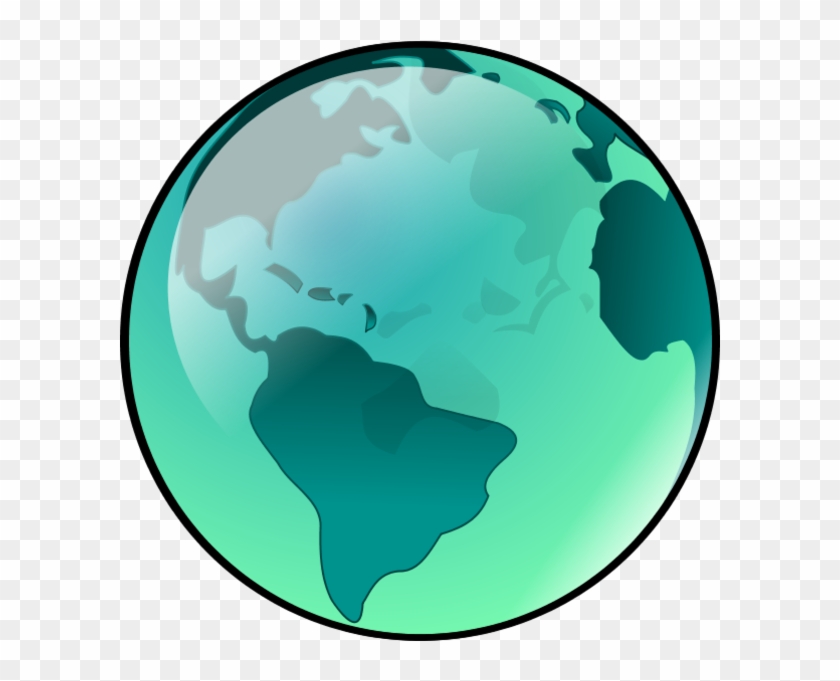Globe Vector Clip Art - Socialist And Capitalist Countries #395701