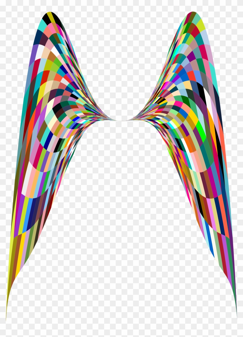 Big Image - Colorful Angel Wings Png #395723