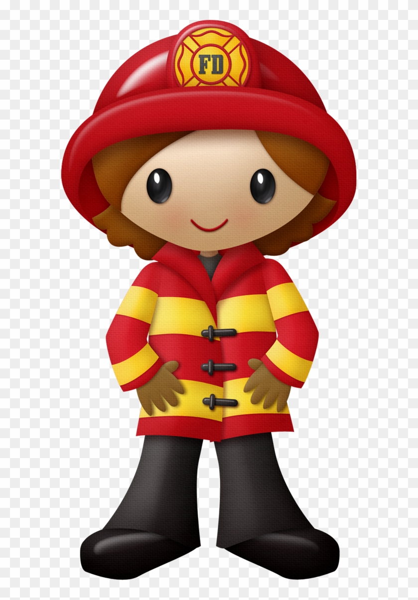 Girls ‿✿⁀○ - Fireman Clipart #395729