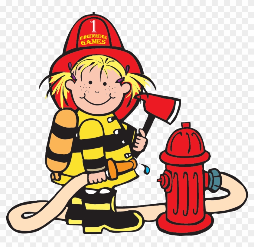 Lil Firefighter - Firefighter Clipart #395765