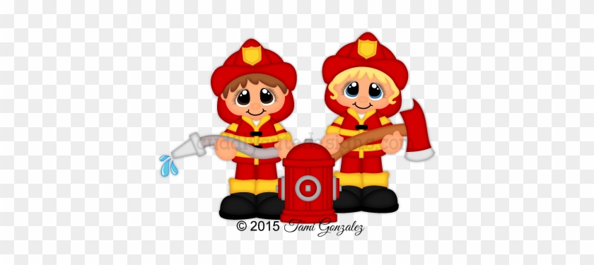 Career Cuties - Firefighters - Cartoon #395767