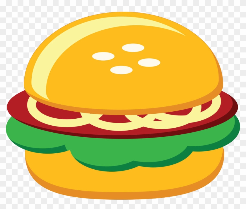 Hamburger Fast Food Chicken Sandwich Clip Art - Hamburger Fast Food Chicken Sandwich Clip Art #395818