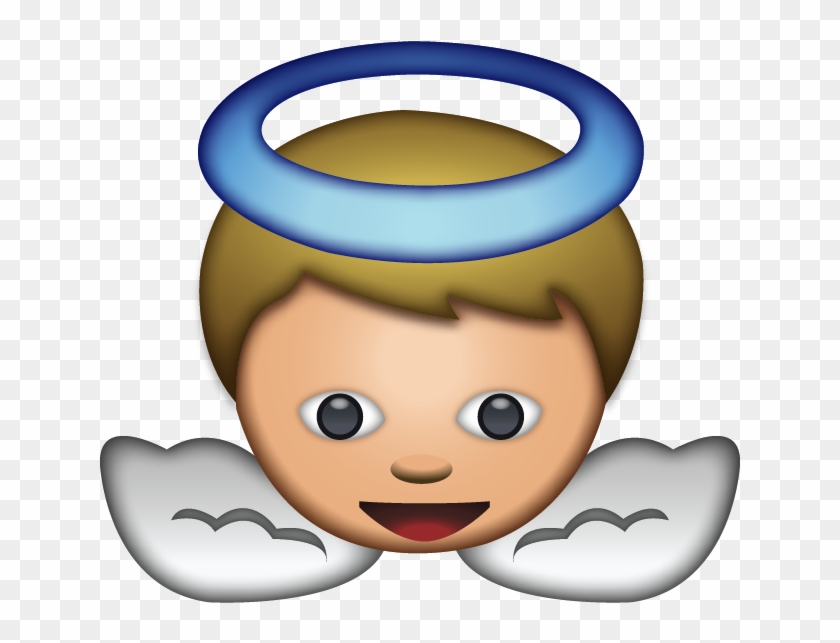 Download Ai File - Angel Emoji Png #395872