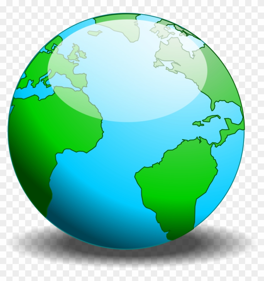 Simple Globe Vector - Earth #395995