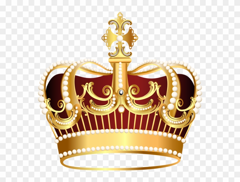 Golden Crown Transparent Png Clip Art Image - Crown Transparent #396009