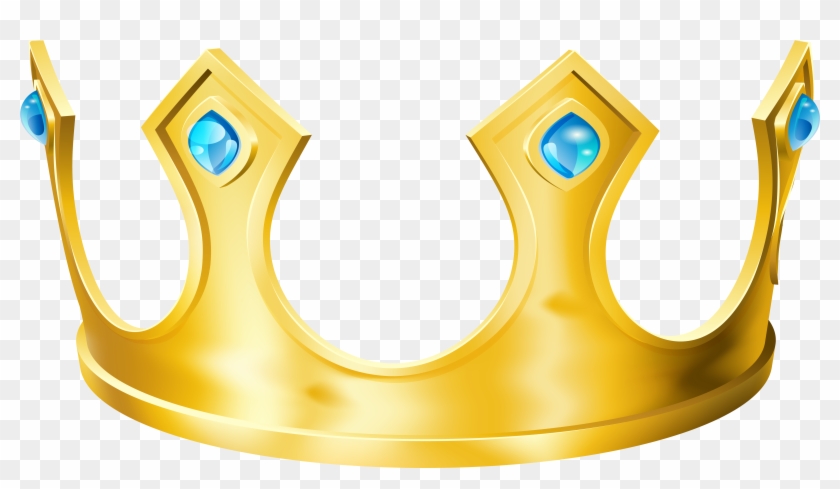 Golden Crown Png Clipart Imag - Crown Png #396019