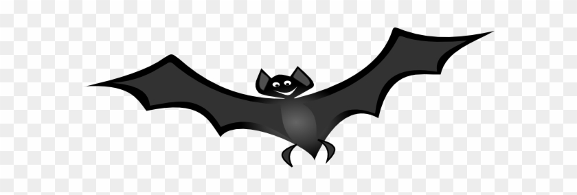 Flying Bat Clip Art - Clip Art Bat Flying #396021