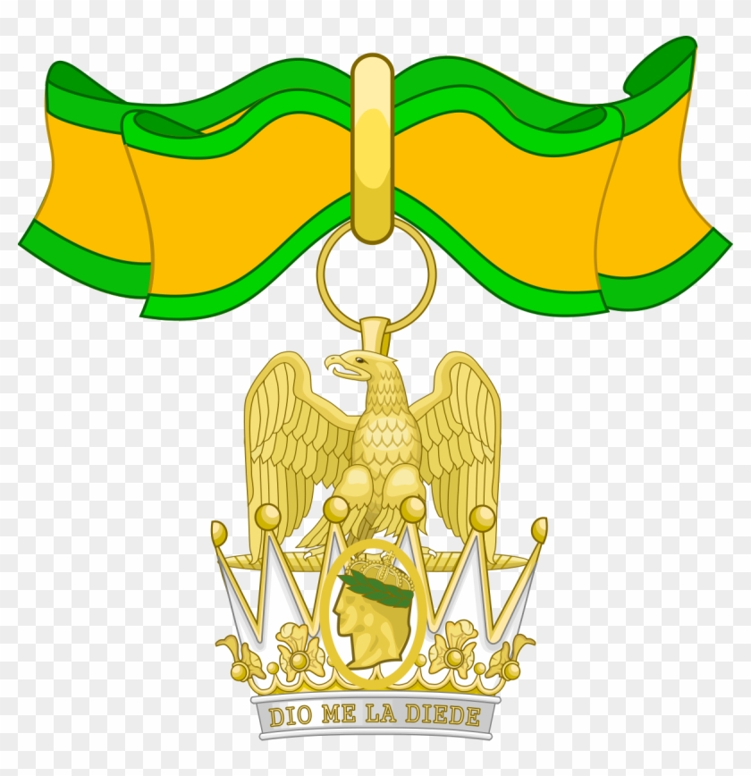 Order Of The Iron Crown - Heraldic Badge Svg #396057