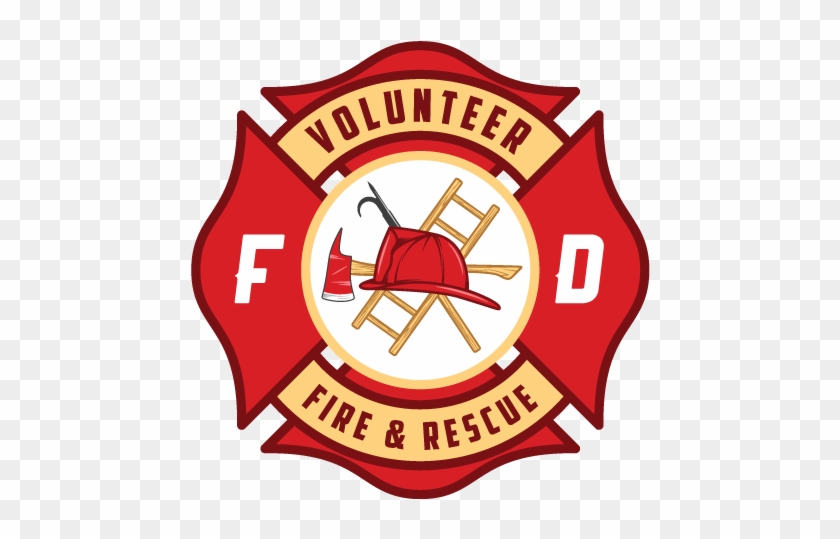 Volunteer Firefighter Logo Png - Fire Department Badge #396062
