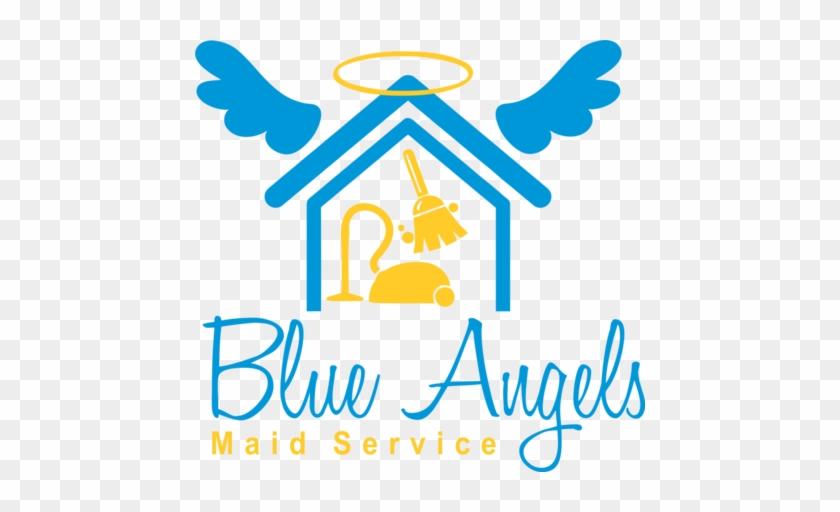 Blue Angels Cleaning Services Is A Dynamic And Flexible - Custom Name - Girl - Wall Decal Nursery For Home Bedroom #396070