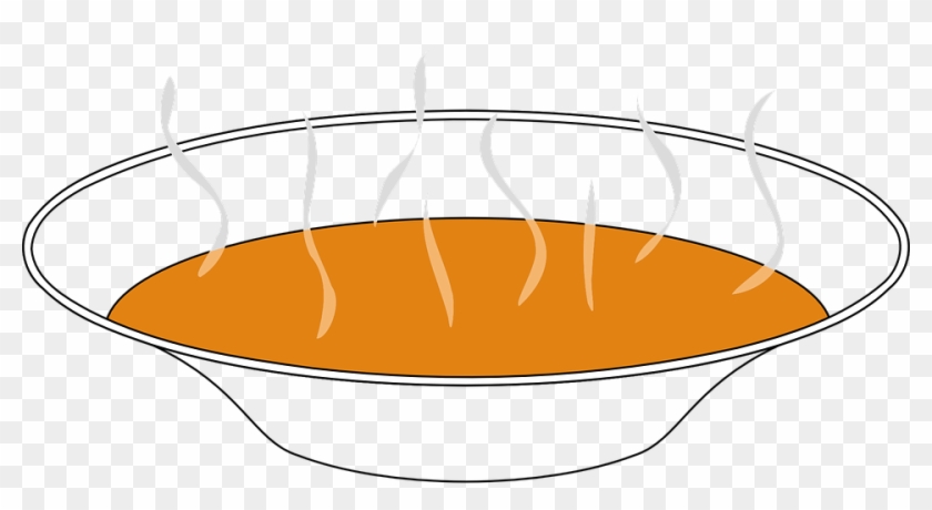 Chicken Soup Clipart Hot Soup - Cartoon Bowl Of Soup #396114