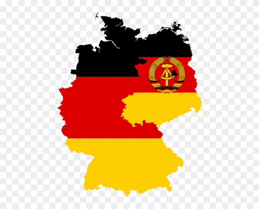 Fileeast & West Germany Flag Mappng Wikimedia Commons - República Federal Da Alemanha #396139
