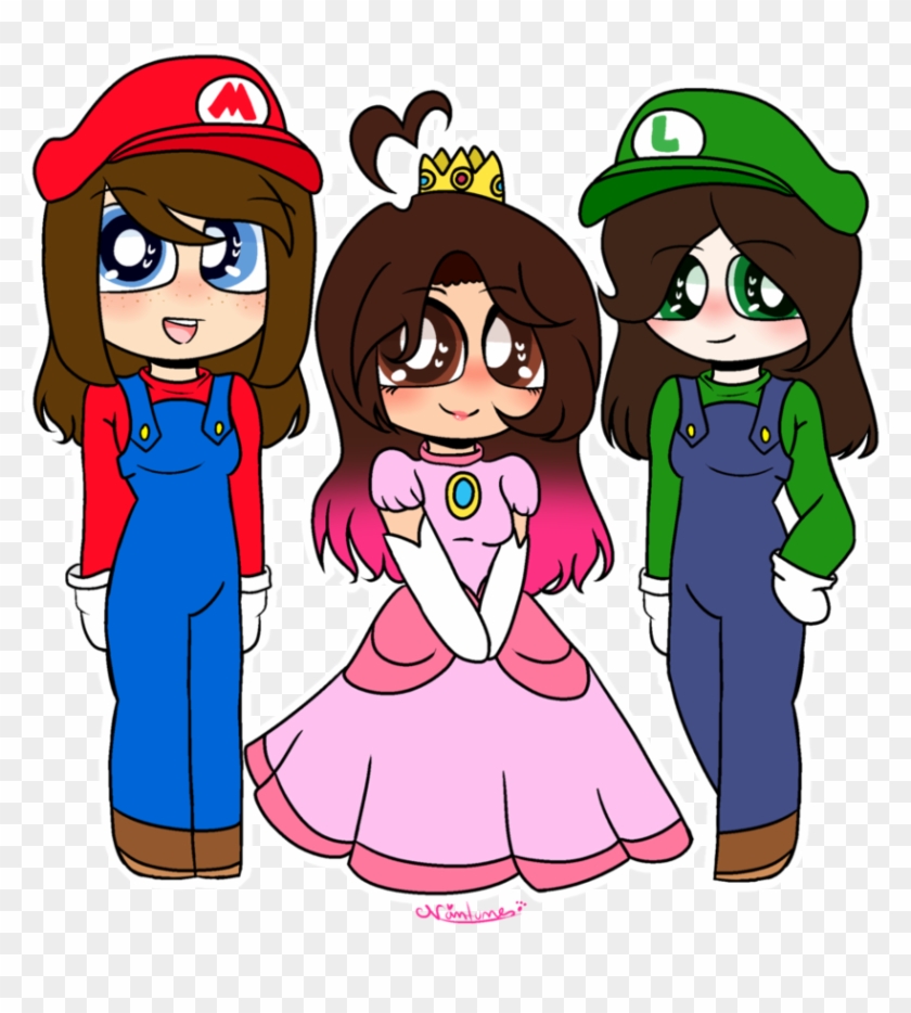 ~super Mario Team By Nini The Angel Kitty - Nini Blucloudzz #396228