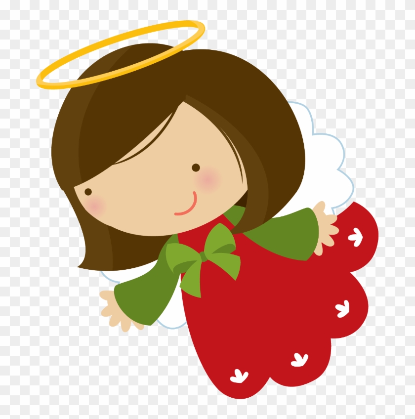 Christmas Angel Cliparts - Cute Christmas Angel Clipart #396233