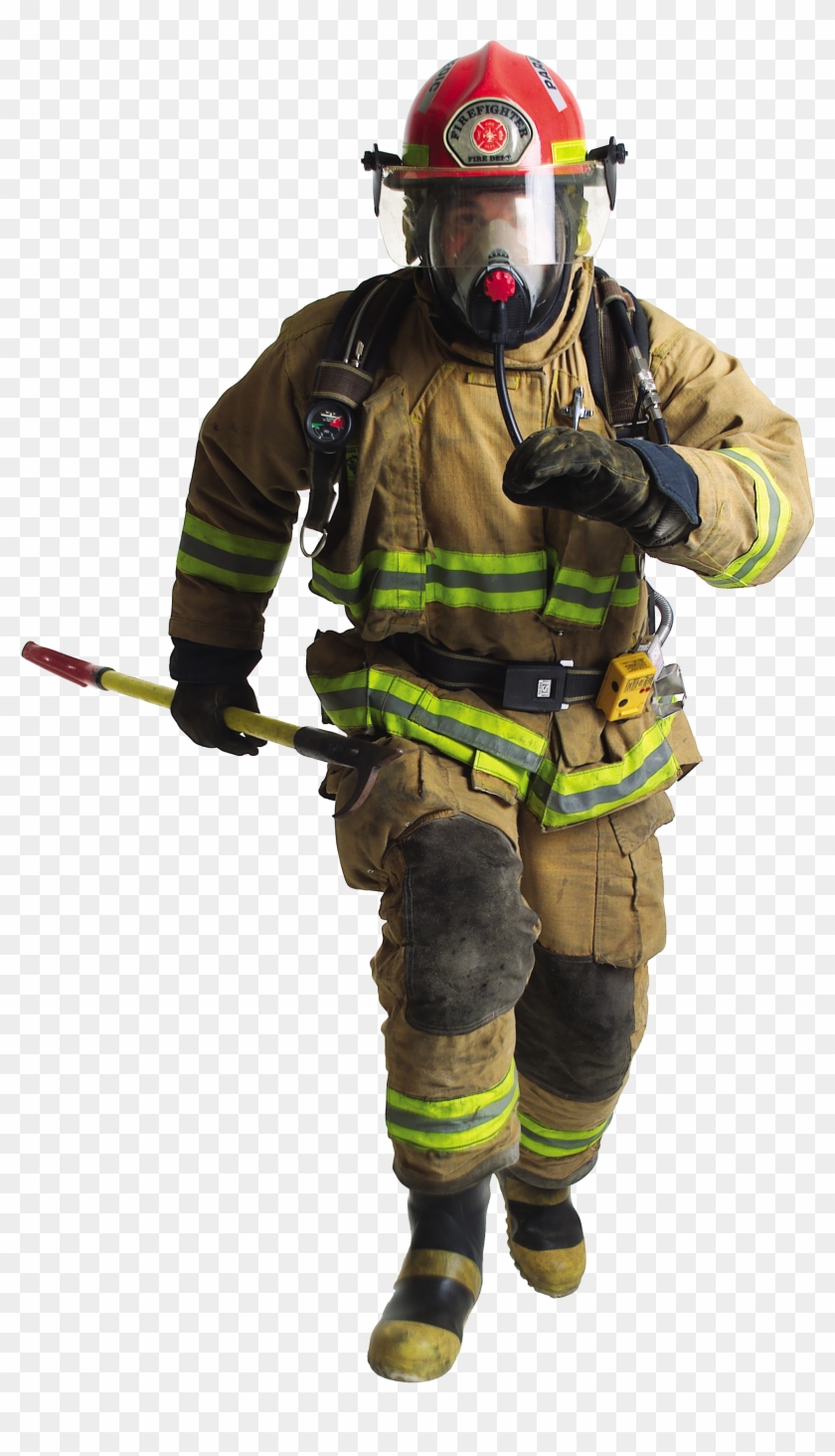 Firefighter Png - Fire Fighter In Uniform #396277