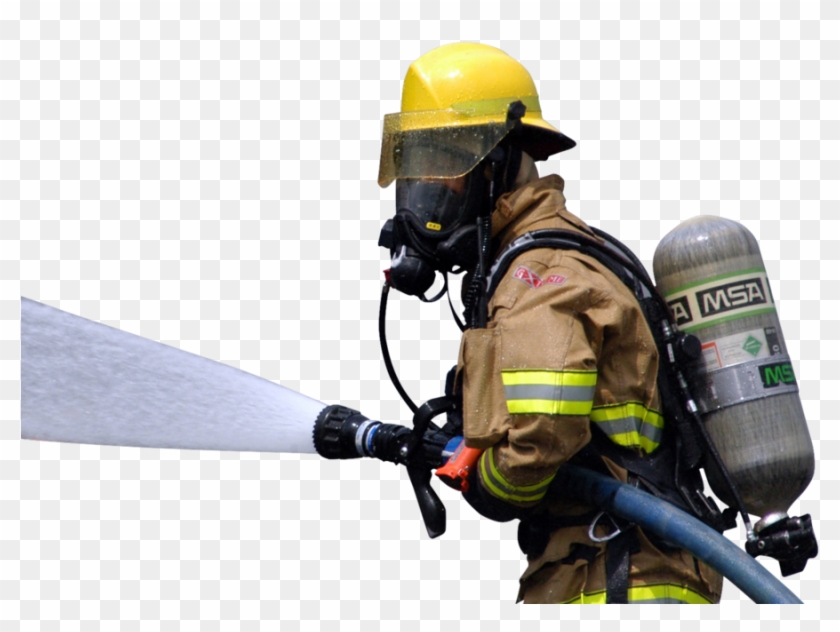 Firefighter Self-contained Breathing Apparatus Firefighting - Firefighter Self-contained Breathing Apparatus Firefighting #396304