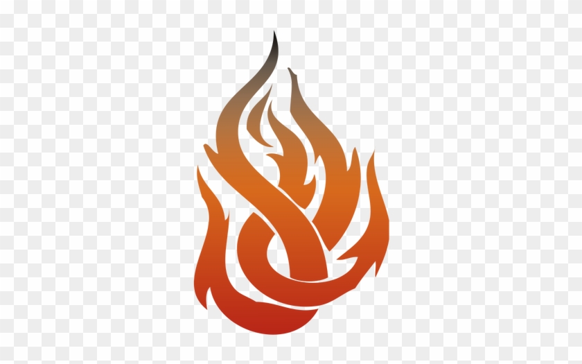 Vector Clip Art Of Fire Flame In Orange Color - Logos De Llamas De Fuego #396311