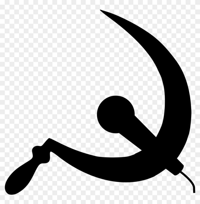 Mic And Sickle - Nepal Communist Party Logo #396340