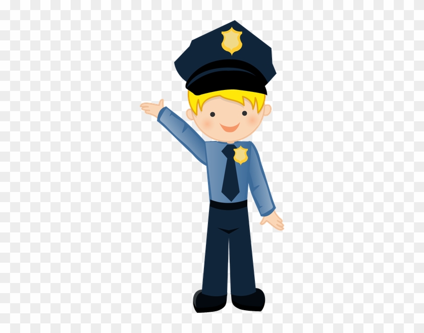 Bombeiros E Polícia - Police Clipart #396371