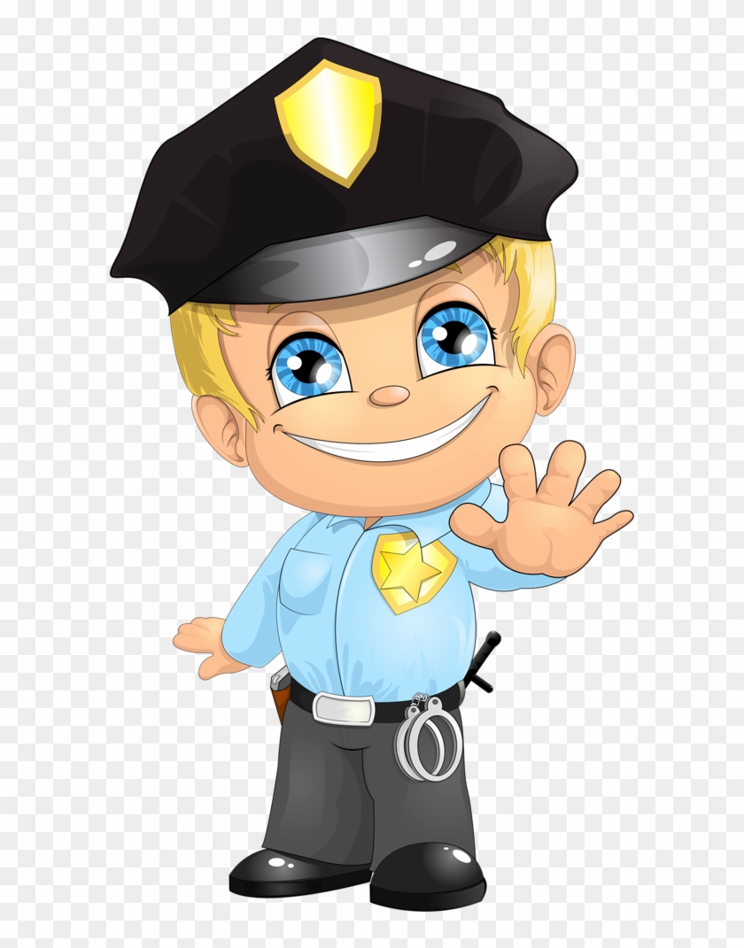 Polícia - Cartoon Police Png #396409