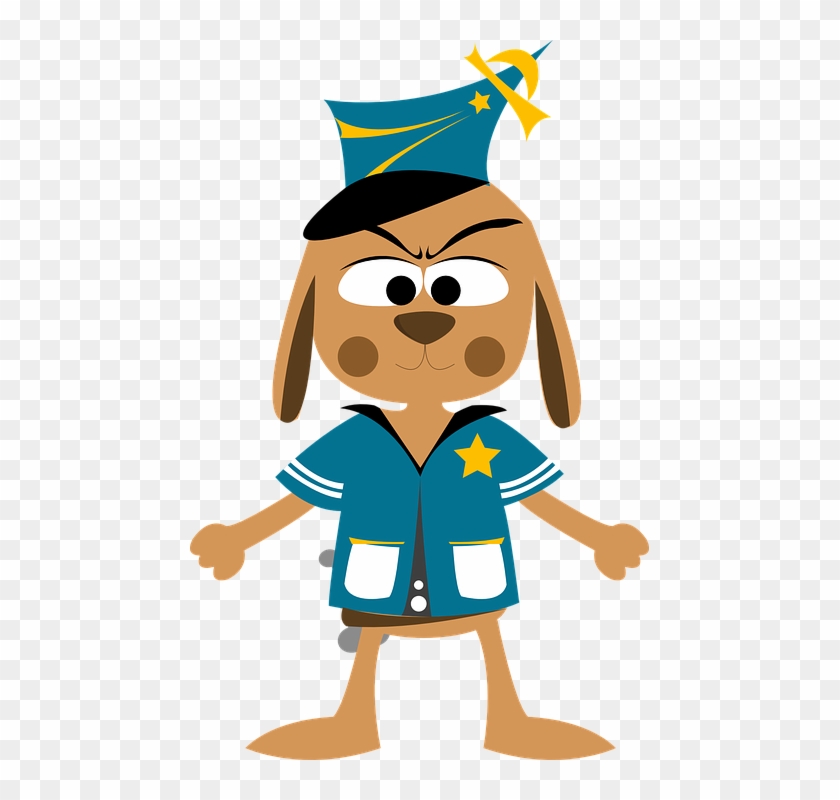 Policeman Cartoon 7, Buy Clip Art - National Animal Control Officer Appreciation Week 2018 #396432