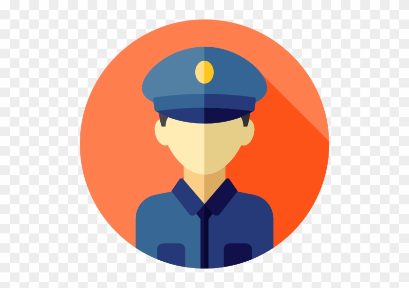 Policía Icono Gratis - Policeman Icon Png #396472