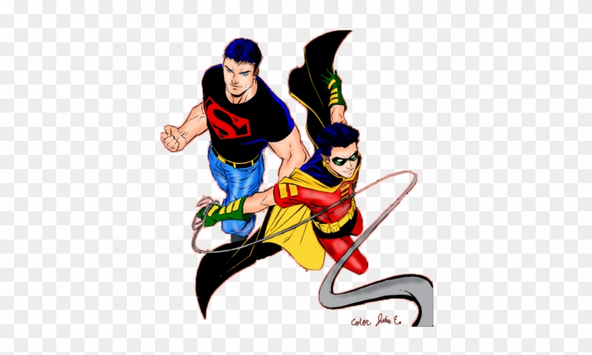 Superboy And Robin By Gabriel-loki - Superboy And Robin #396501