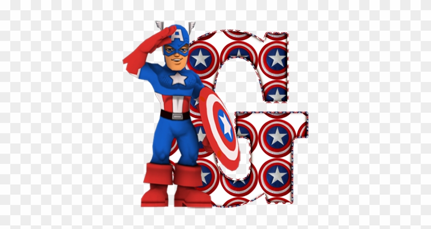 Archangel Gabriel - Captain America Alphabet Png #396524