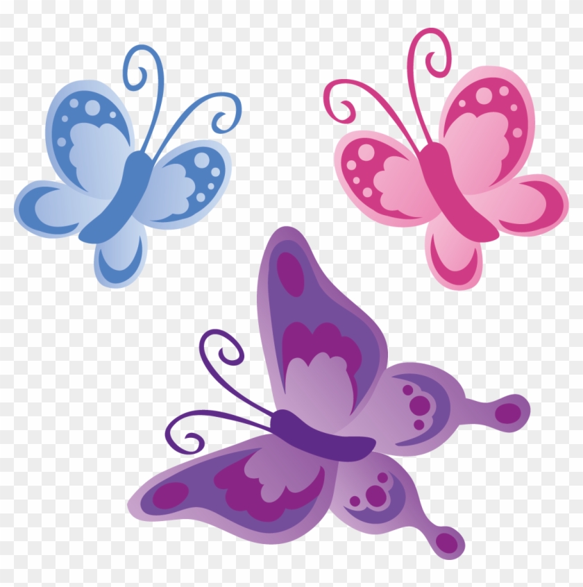 Butterfly Cartoon Clip Art - Printable Butterfly Clipart #396534