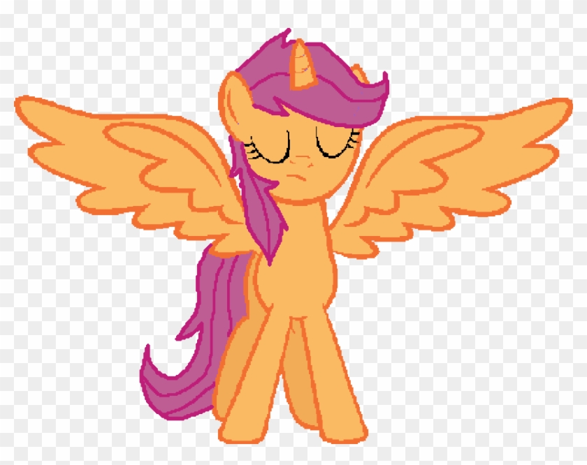 Scootaloo Alicorn By Zapwbolt - Pinkie Pie As An Alicorn #396600